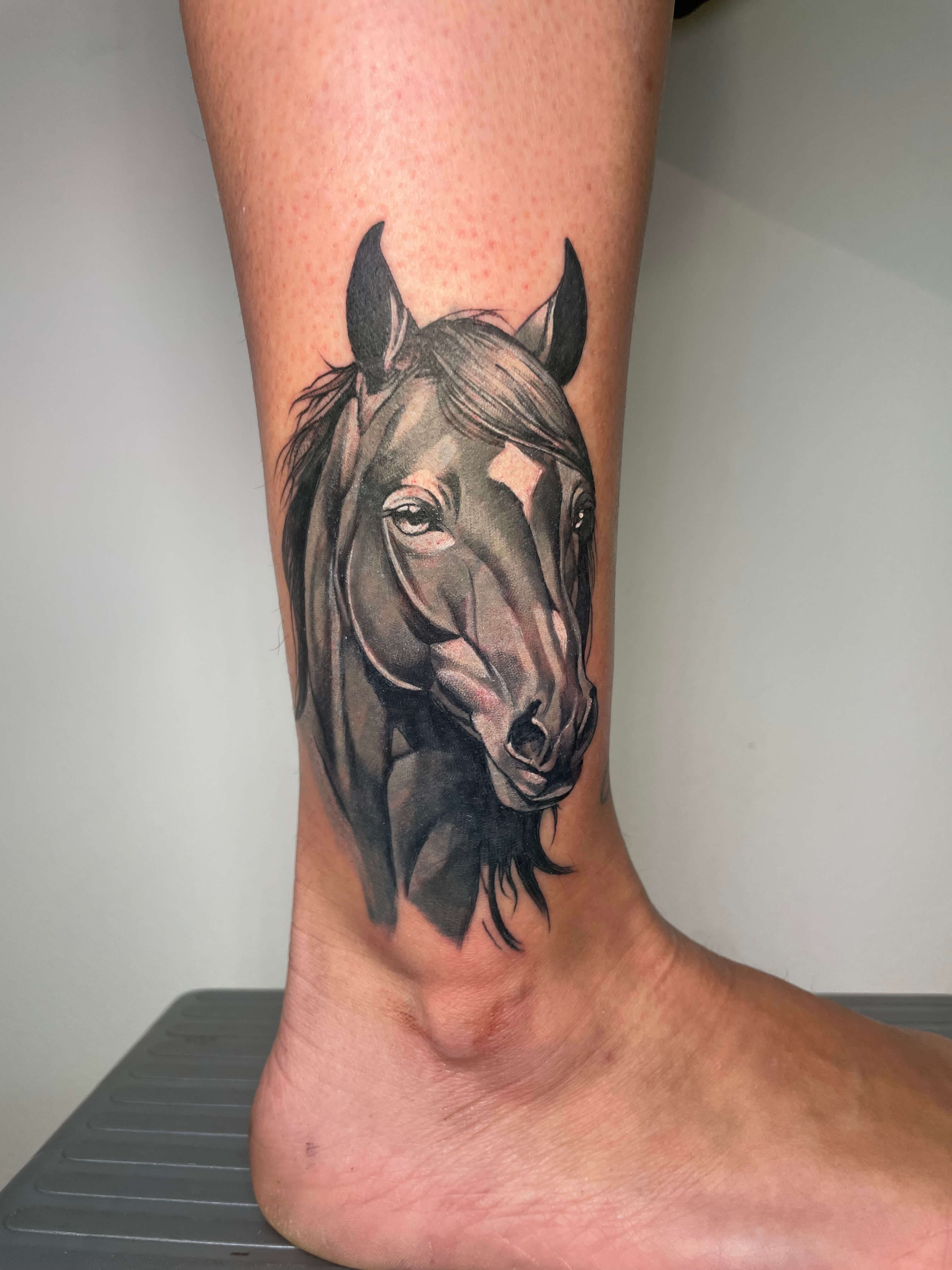 tatuaje de un caballo